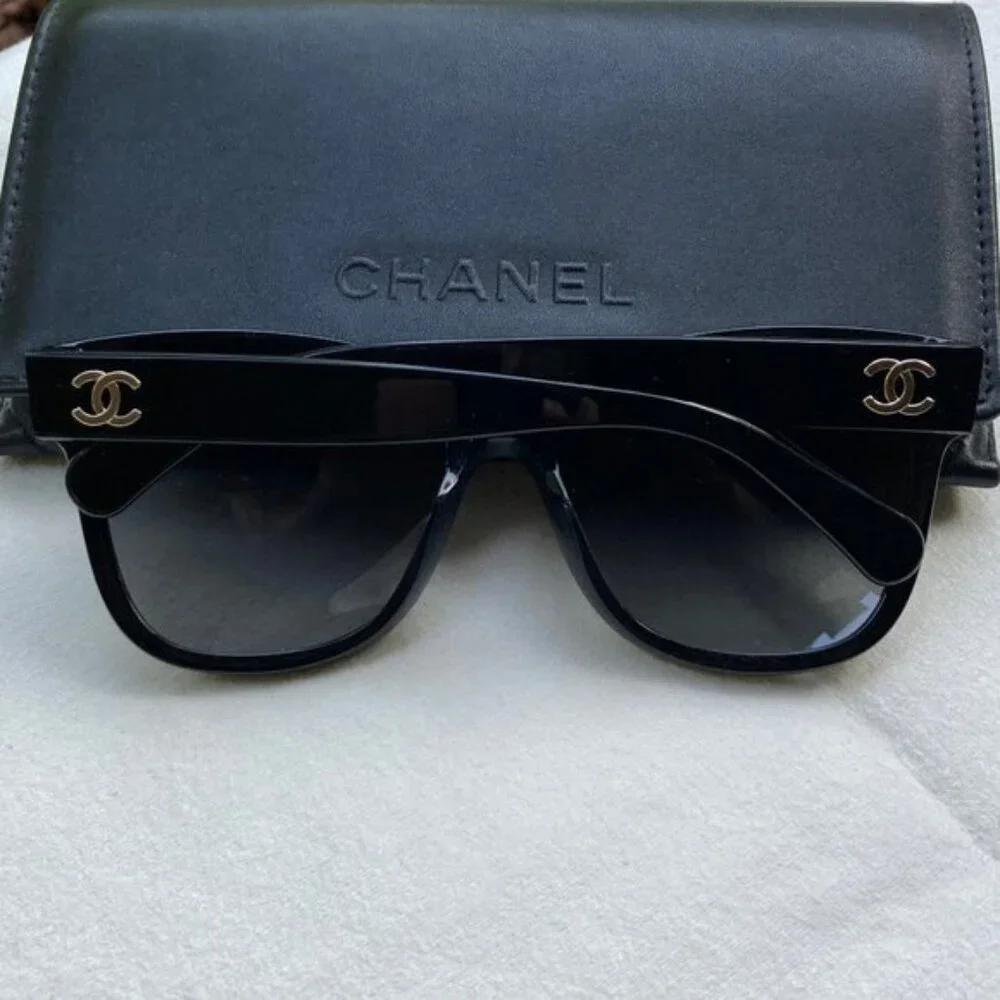 CHANEL Black Square 5380 Polarized Sunglasses - Picture 6 of 16